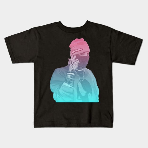 Chris brown Kids T-Shirt by lilwm14@gmail.com